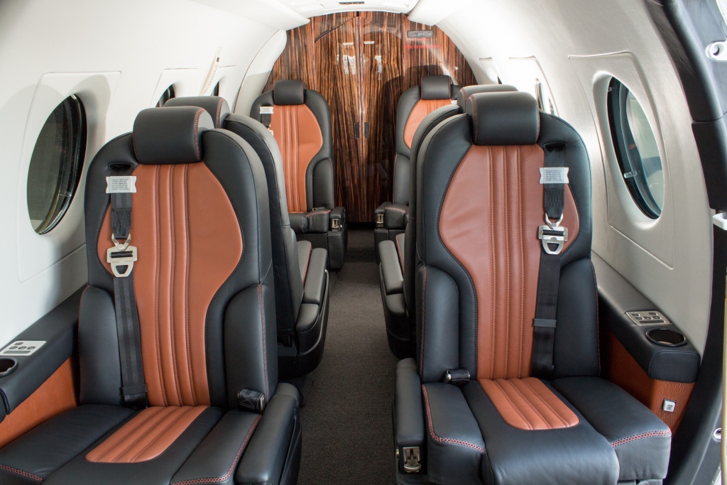 custom beechjet 400a interior