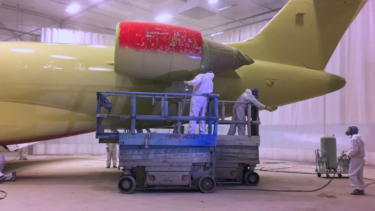 CRJ 700 Corporate Aircraft Paint Job C&L Aero