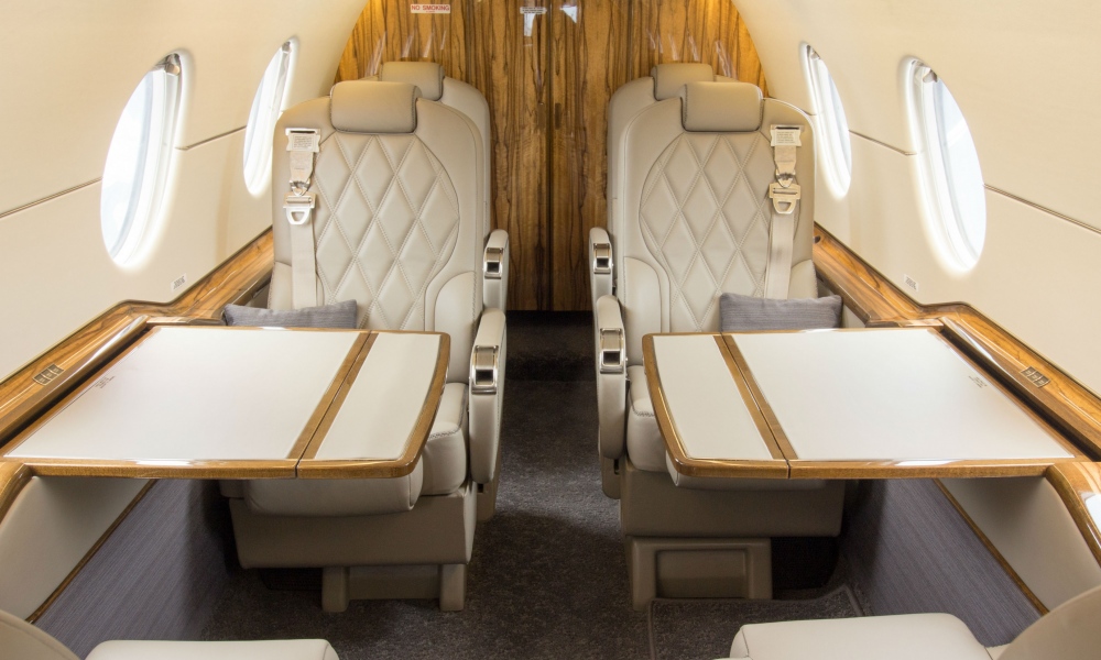 custom Beechjet 400A Interior