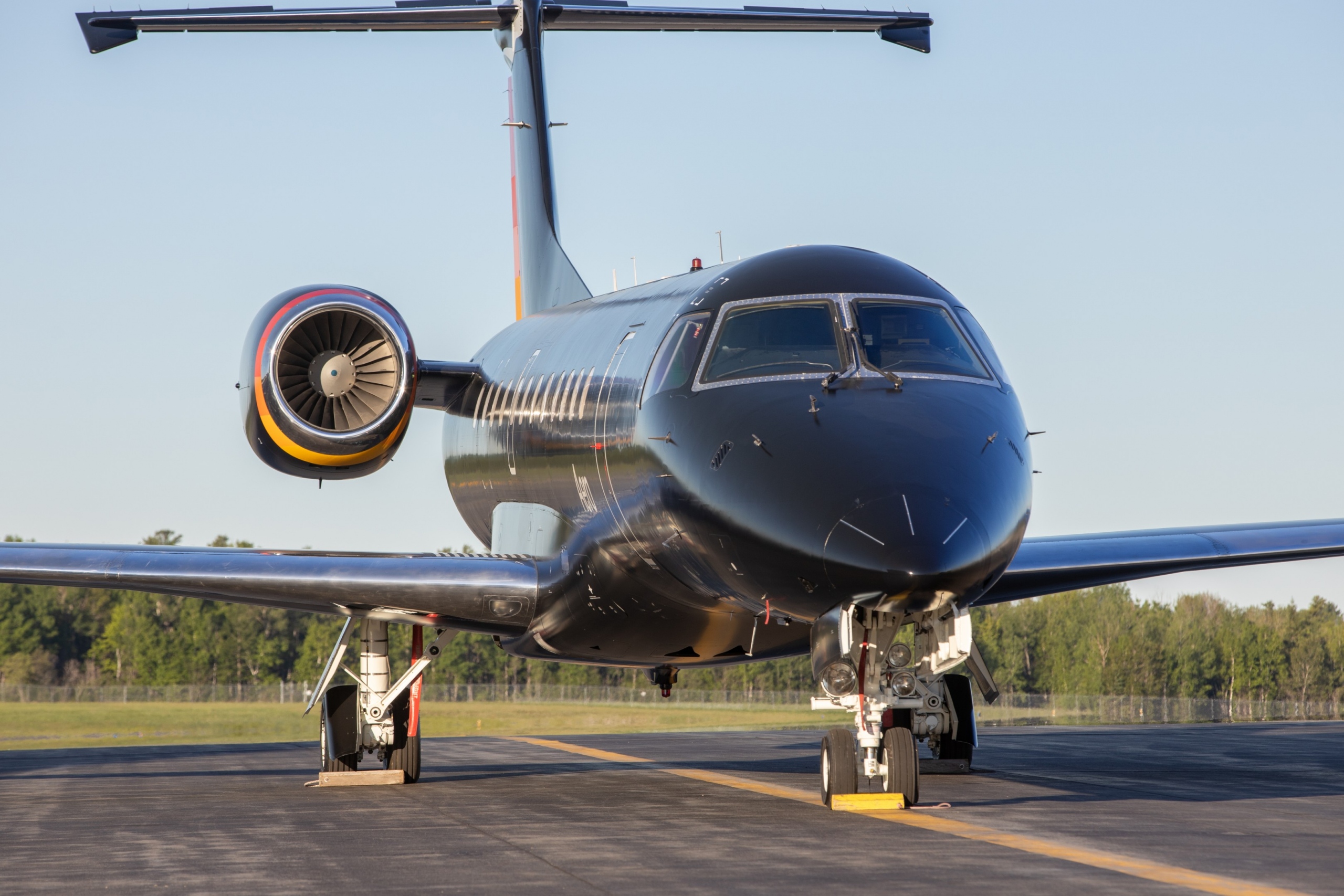 Embraer Regional ERJ Aircraft Paint Job Livery black C&L Aero