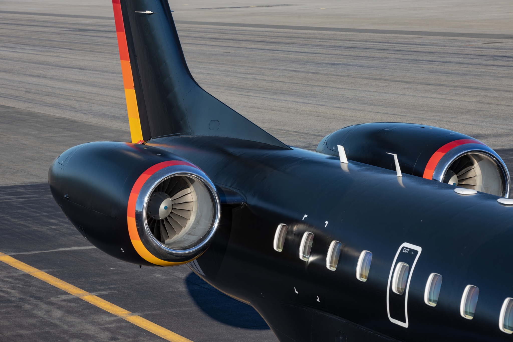 Embraer Regional ERJ Aircraft Paint Job Livery black C&L Aero