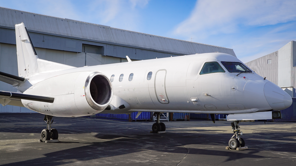 Saab 340 with Mock Engines