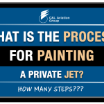 What Is the Process for Painting a Private Jet?