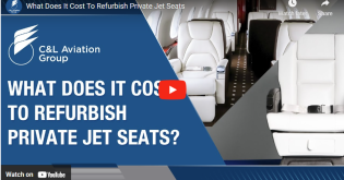 What does it cost to refurbish jet seats (video)
