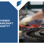 What is covered under an aircraft part warranty