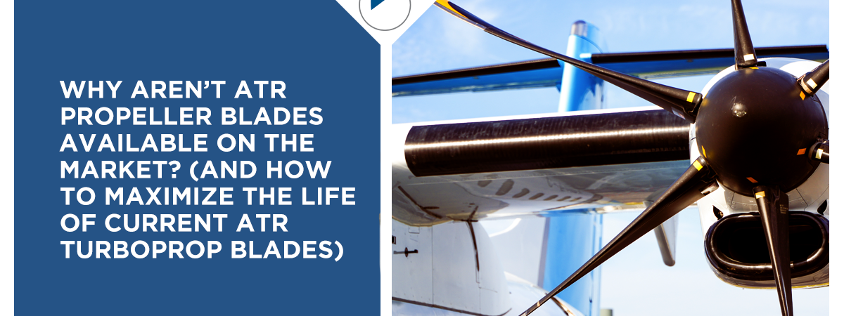 Why aren't ATR propeller blades available on the market?