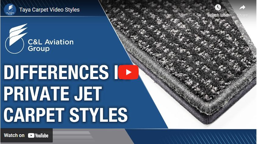 What are the Different Private Jet Carpet Styles