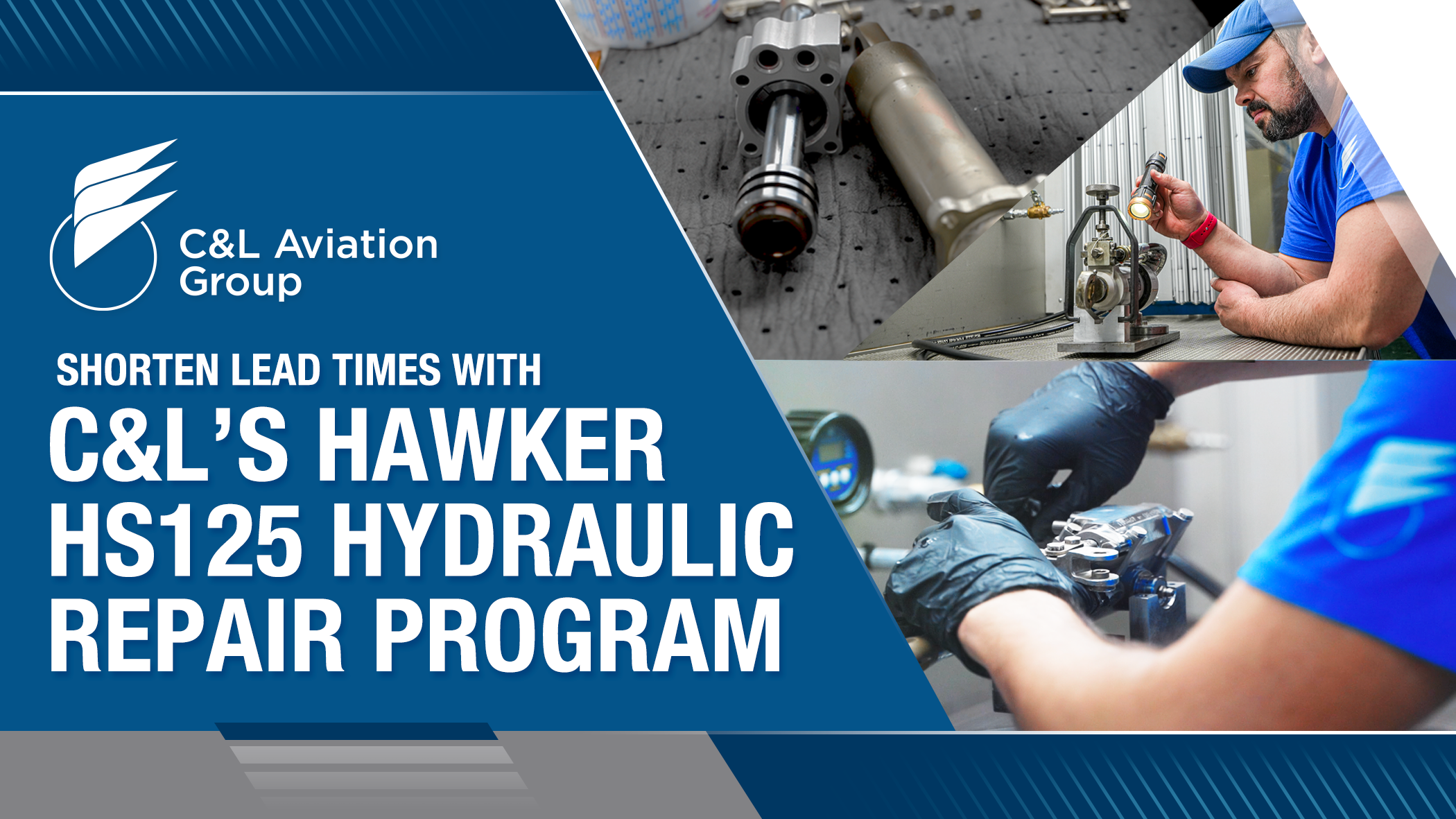 C&L Aviation Group HS125 Hydraulic Repair Program