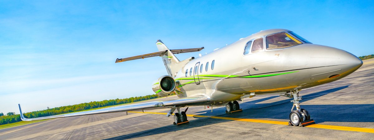 New Paint Scheme on Hawker Aircraft
