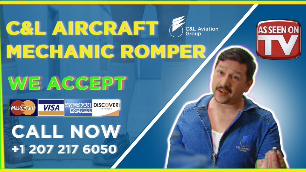C&L Aircraft Mechanic Romper Video